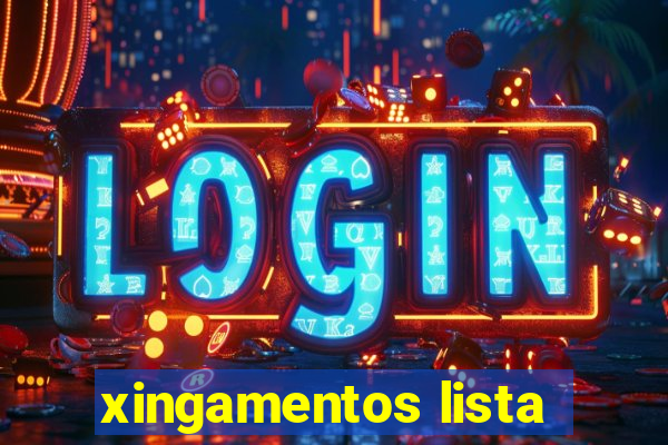 xingamentos lista